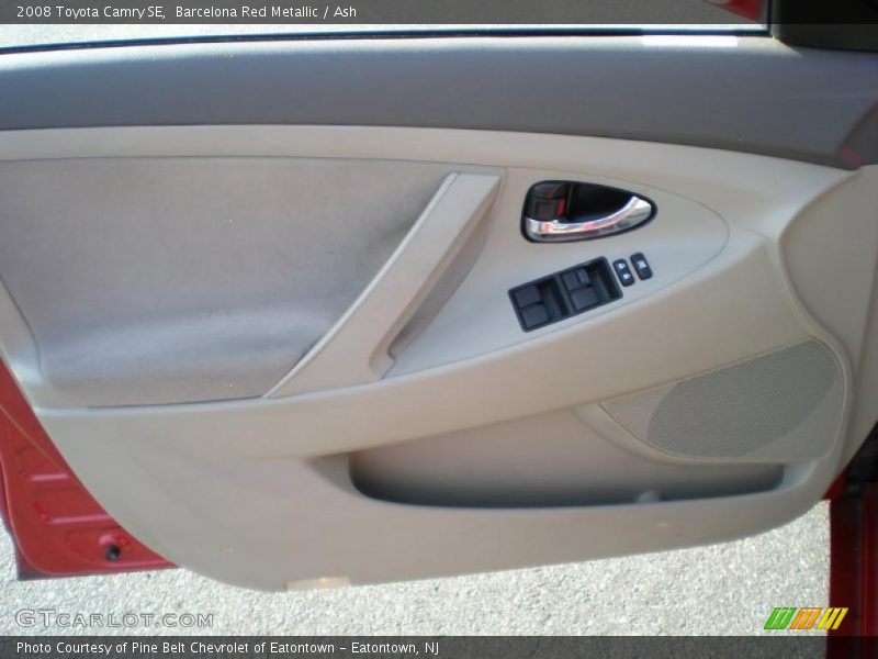Barcelona Red Metallic / Ash 2008 Toyota Camry SE