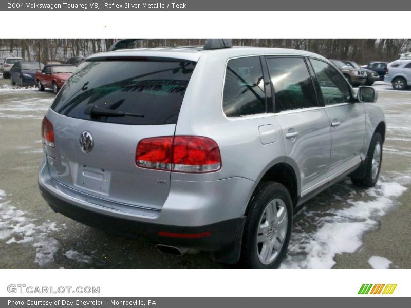 Reflex Silver Metallic / Teak 2004 Volkswagen Touareg V8