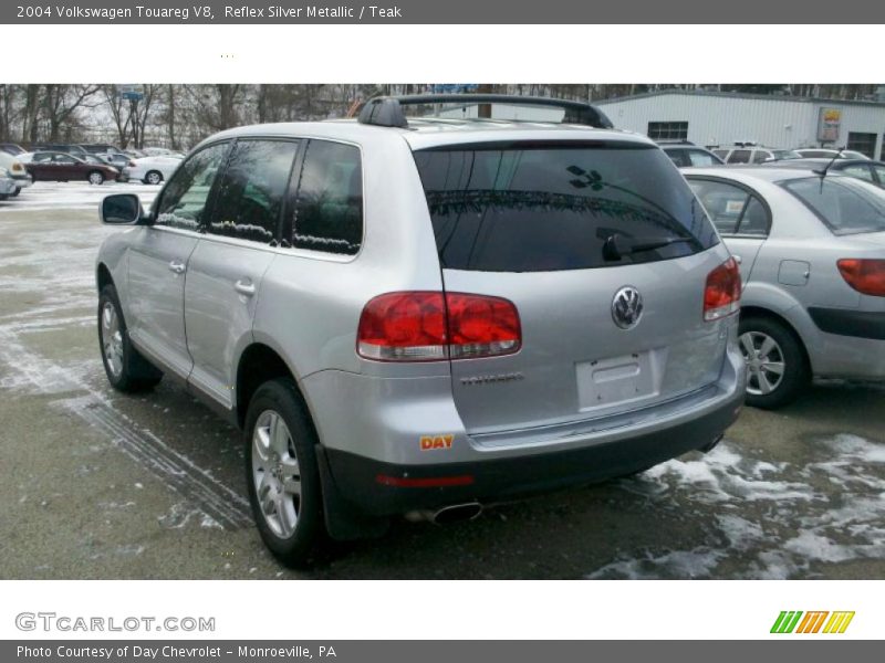 Reflex Silver Metallic / Teak 2004 Volkswagen Touareg V8