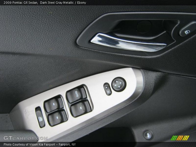 Dark Steel Gray Metallic / Ebony 2009 Pontiac G6 Sedan