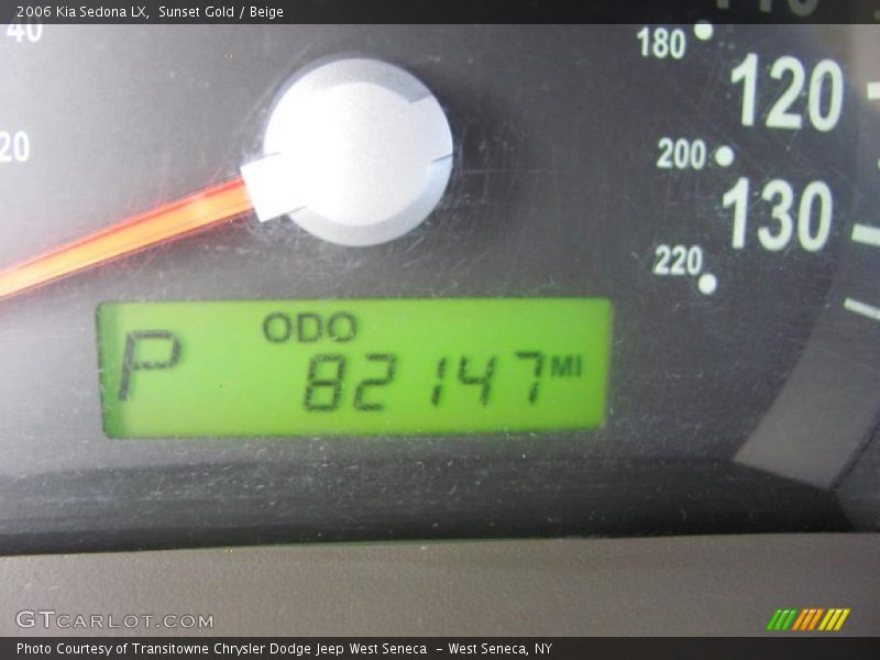 Sunset Gold / Beige 2006 Kia Sedona LX