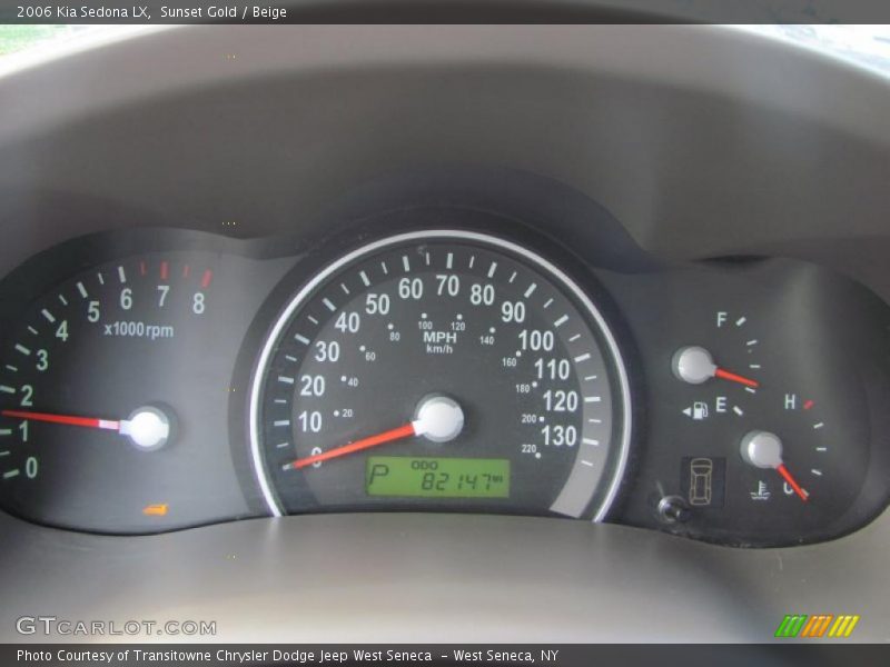Sunset Gold / Beige 2006 Kia Sedona LX