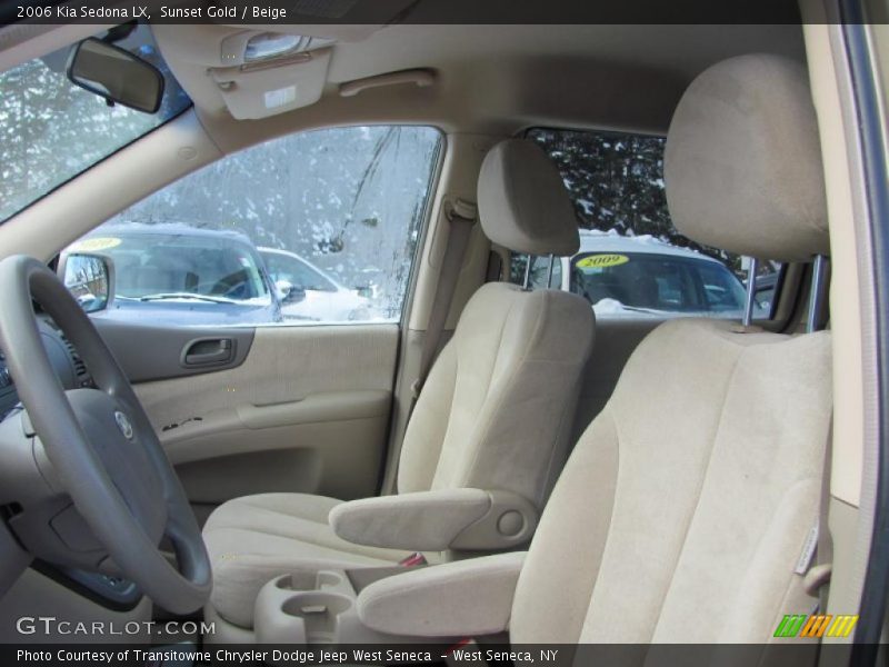 Sunset Gold / Beige 2006 Kia Sedona LX