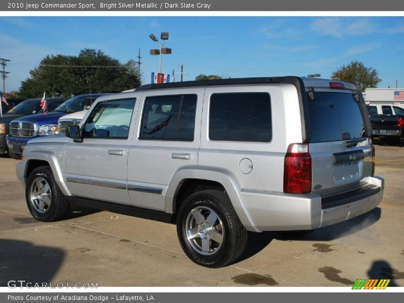 Bright Silver Metallic / Dark Slate Gray 2010 Jeep Commander Sport