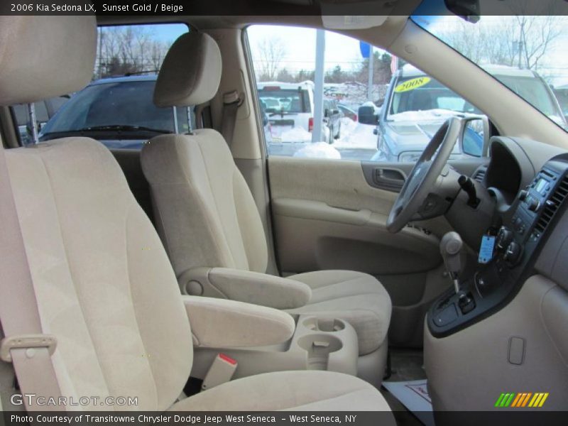 Sunset Gold / Beige 2006 Kia Sedona LX