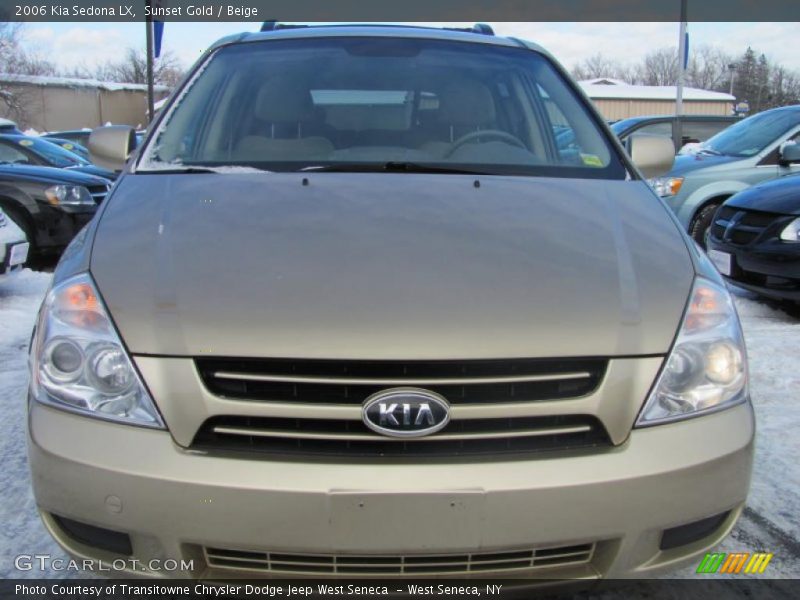 Sunset Gold / Beige 2006 Kia Sedona LX