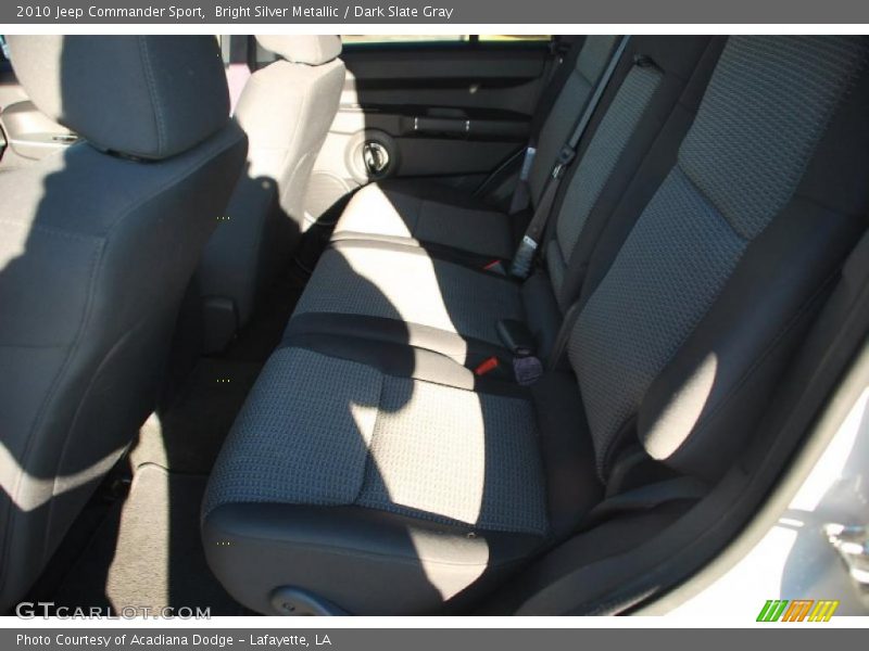 Bright Silver Metallic / Dark Slate Gray 2010 Jeep Commander Sport