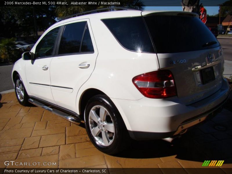 Alabaster White / Macadamia 2006 Mercedes-Benz ML 500 4Matic