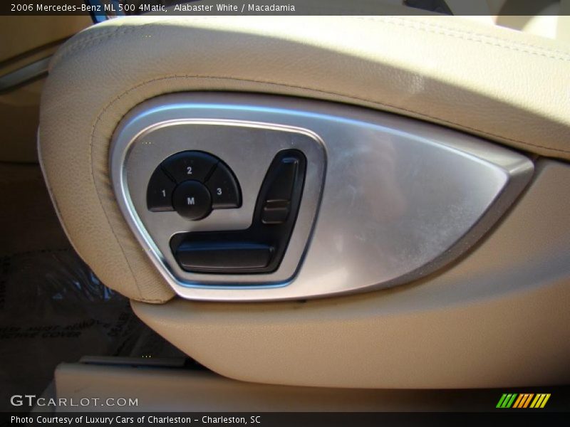 Alabaster White / Macadamia 2006 Mercedes-Benz ML 500 4Matic
