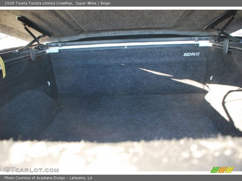 Super White / Beige 2008 Toyota Tundra Limited CrewMax