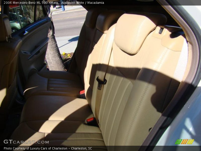Alabaster White / Macadamia 2006 Mercedes-Benz ML 500 4Matic