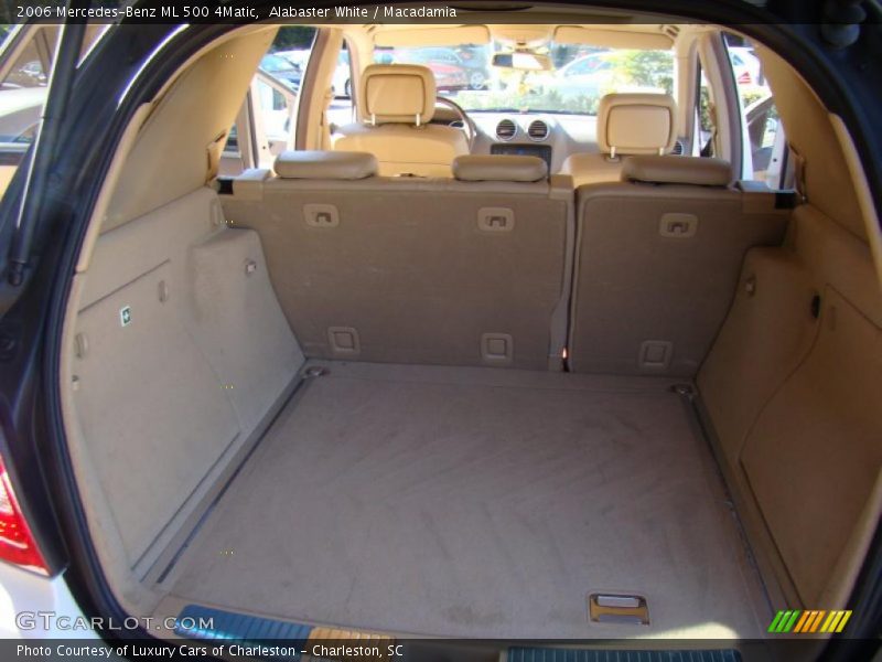 Alabaster White / Macadamia 2006 Mercedes-Benz ML 500 4Matic