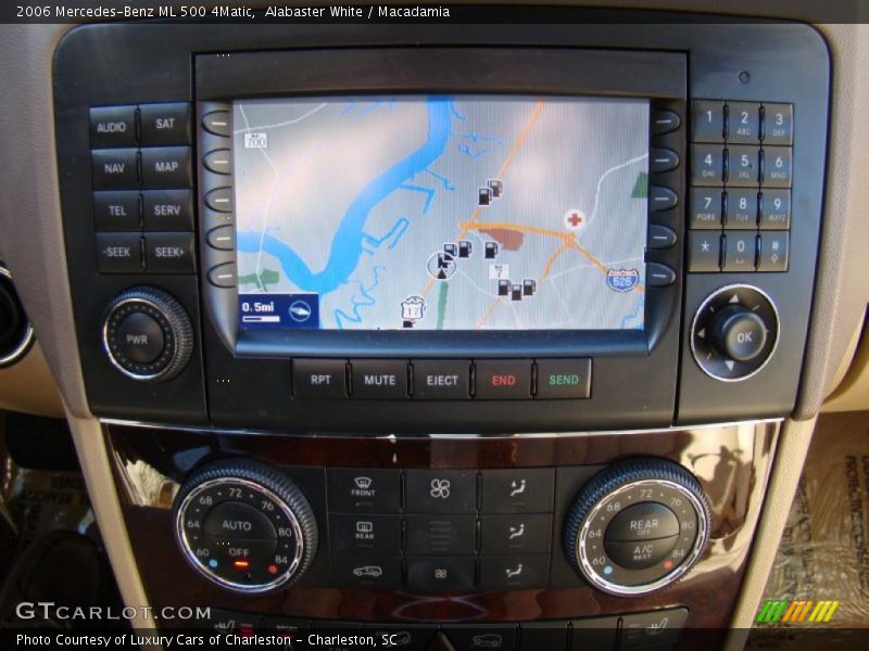 Alabaster White / Macadamia 2006 Mercedes-Benz ML 500 4Matic