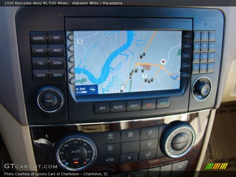 Alabaster White / Macadamia 2006 Mercedes-Benz ML 500 4Matic