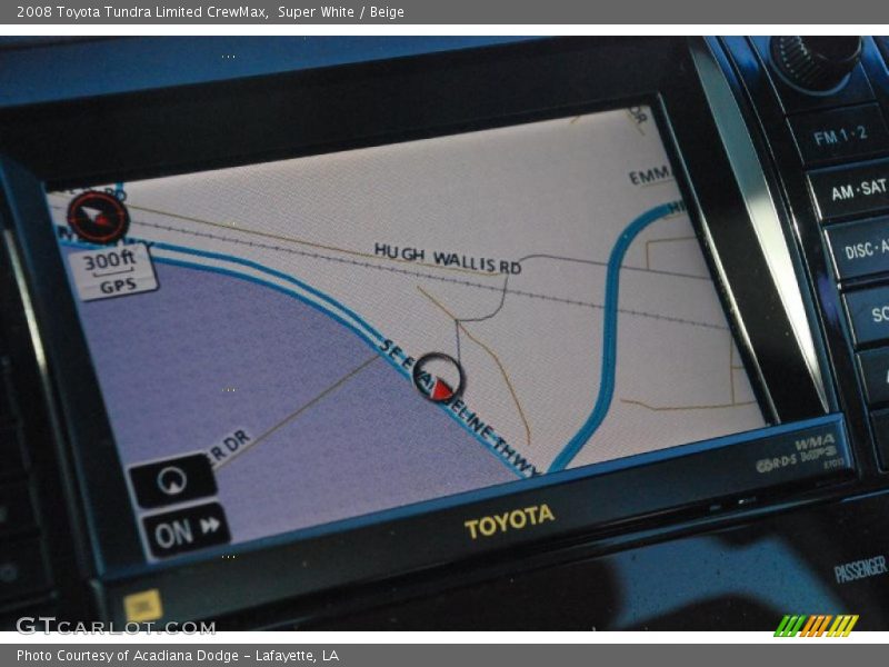 Super White / Beige 2008 Toyota Tundra Limited CrewMax