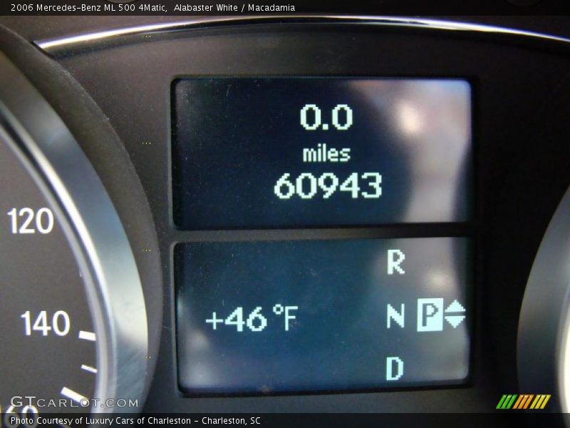 Alabaster White / Macadamia 2006 Mercedes-Benz ML 500 4Matic