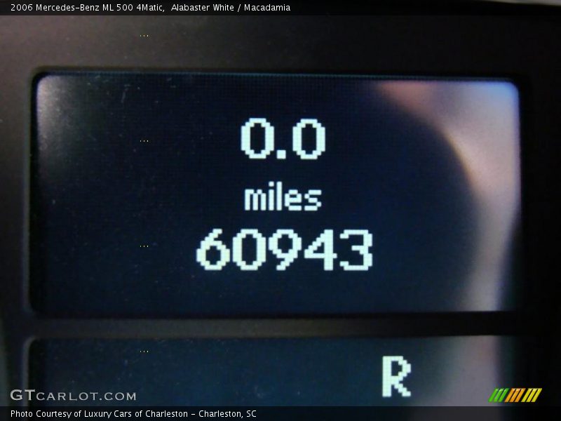 Alabaster White / Macadamia 2006 Mercedes-Benz ML 500 4Matic