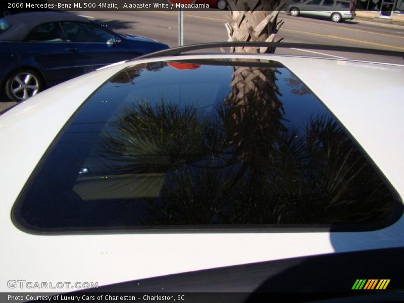Alabaster White / Macadamia 2006 Mercedes-Benz ML 500 4Matic