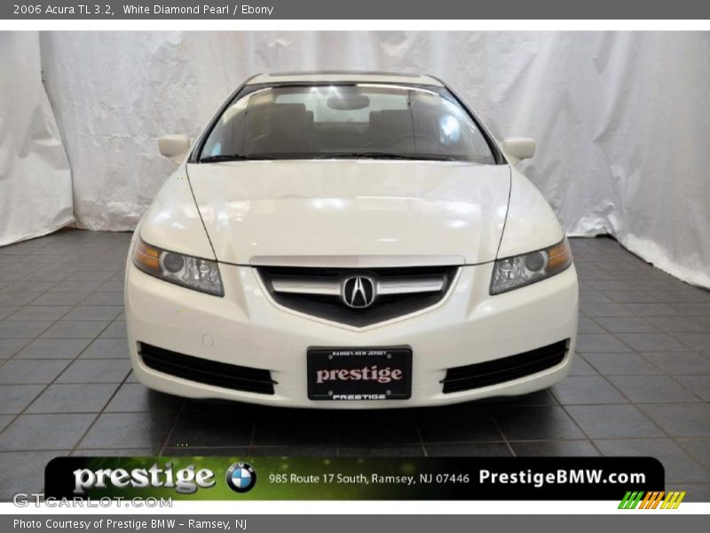 White Diamond Pearl / Ebony 2006 Acura TL 3.2