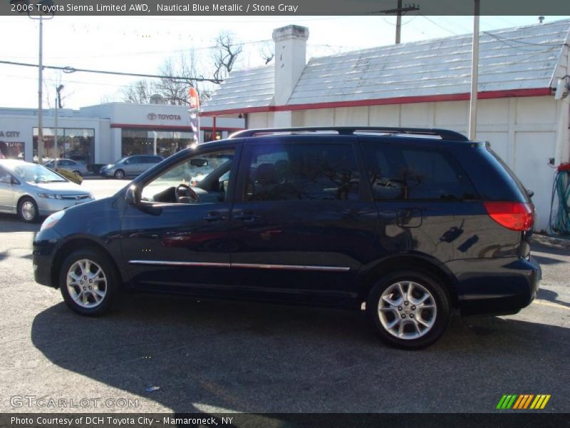 Nautical Blue Metallic / Stone Gray 2006 Toyota Sienna Limited AWD
