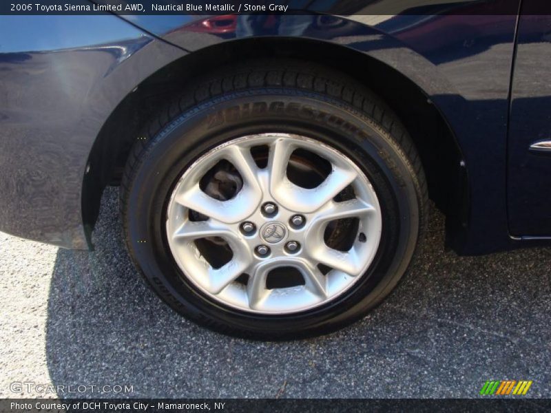 Nautical Blue Metallic / Stone Gray 2006 Toyota Sienna Limited AWD