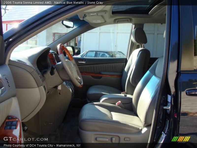 Nautical Blue Metallic / Stone Gray 2006 Toyota Sienna Limited AWD