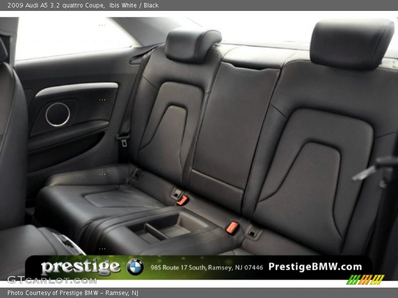 Ibis White / Black 2009 Audi A5 3.2 quattro Coupe