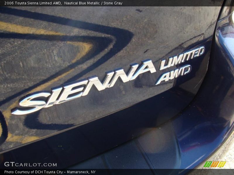 Nautical Blue Metallic / Stone Gray 2006 Toyota Sienna Limited AWD