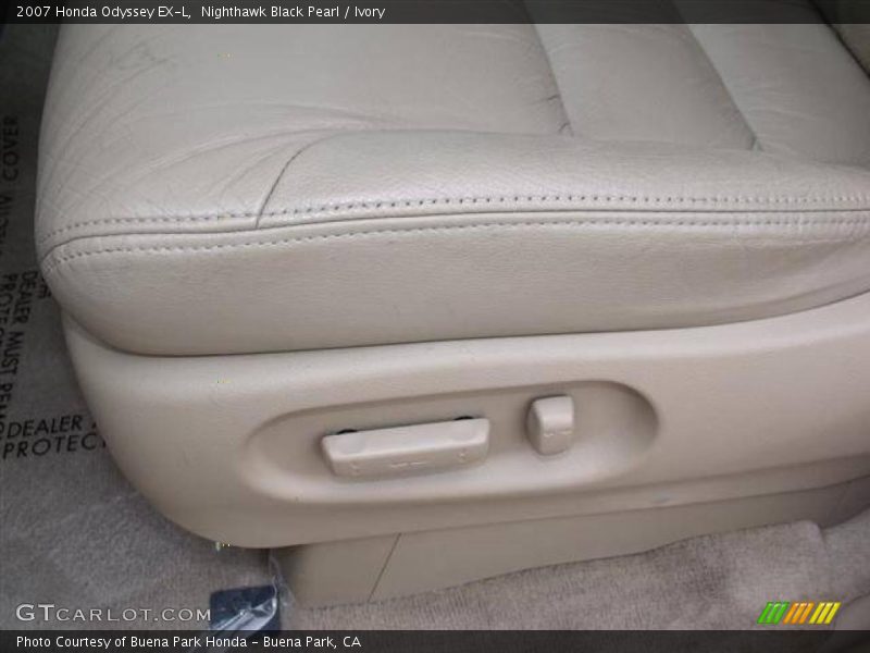 Nighthawk Black Pearl / Ivory 2007 Honda Odyssey EX-L