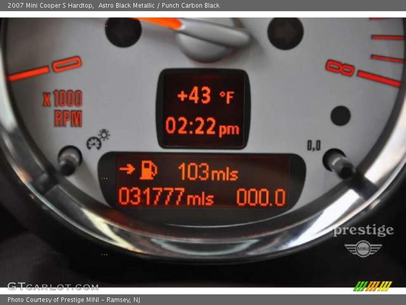 Astro Black Metallic / Punch Carbon Black 2007 Mini Cooper S Hardtop