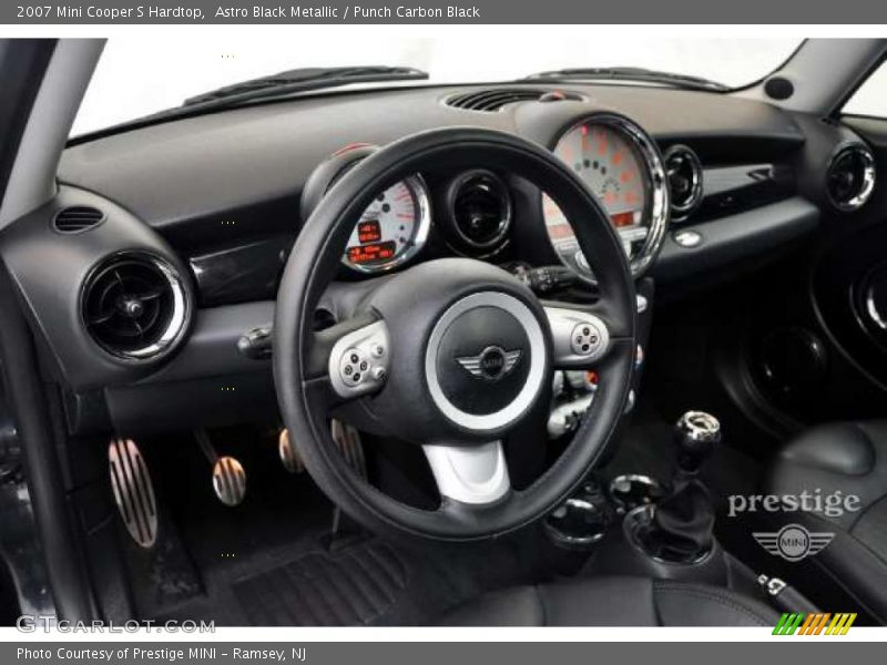 Astro Black Metallic / Punch Carbon Black 2007 Mini Cooper S Hardtop