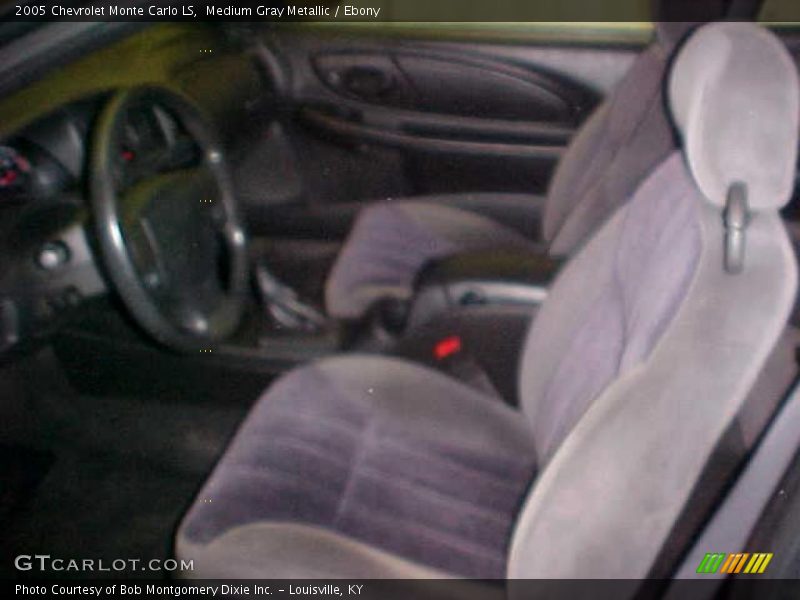 Medium Gray Metallic / Ebony 2005 Chevrolet Monte Carlo LS