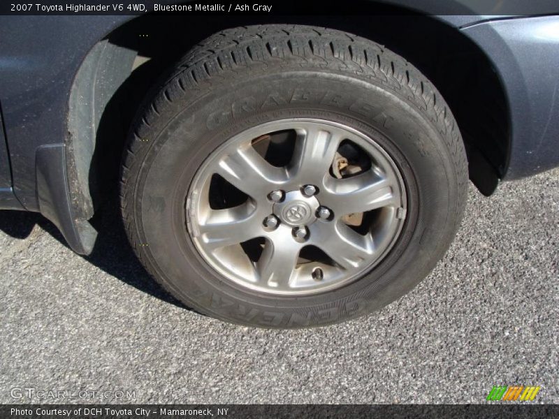 Bluestone Metallic / Ash Gray 2007 Toyota Highlander V6 4WD