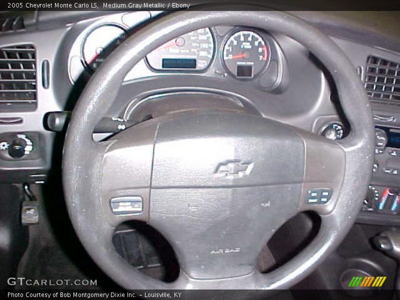 Medium Gray Metallic / Ebony 2005 Chevrolet Monte Carlo LS