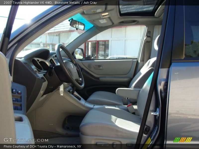 Bluestone Metallic / Ash Gray 2007 Toyota Highlander V6 4WD