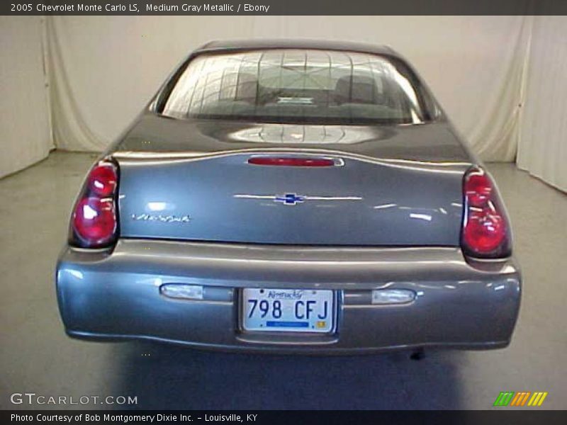 Medium Gray Metallic / Ebony 2005 Chevrolet Monte Carlo LS