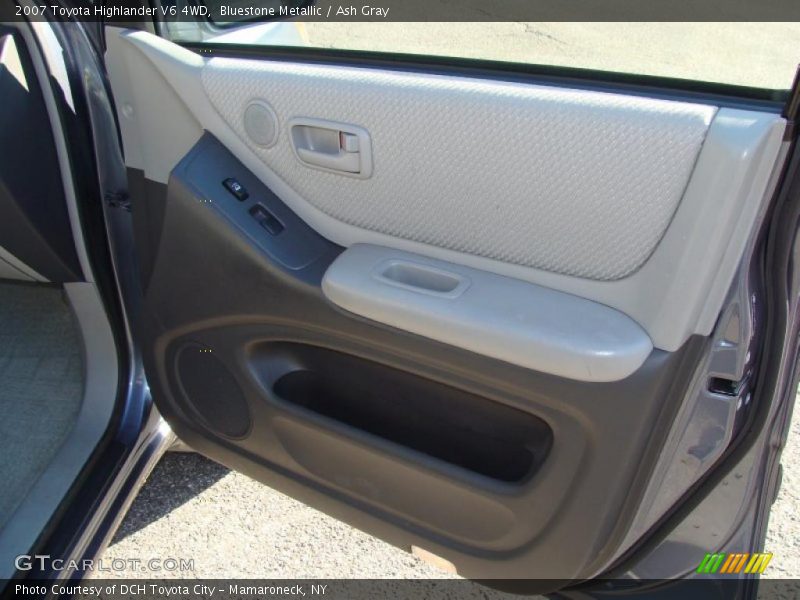 Bluestone Metallic / Ash Gray 2007 Toyota Highlander V6 4WD