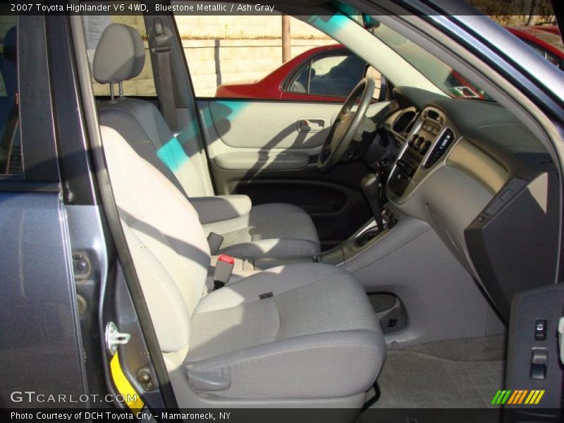 Bluestone Metallic / Ash Gray 2007 Toyota Highlander V6 4WD
