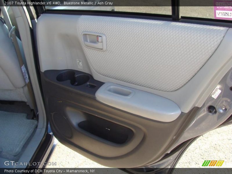 Bluestone Metallic / Ash Gray 2007 Toyota Highlander V6 4WD