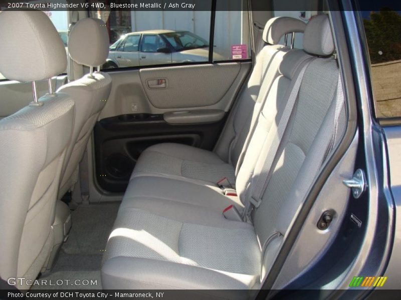 Bluestone Metallic / Ash Gray 2007 Toyota Highlander V6 4WD