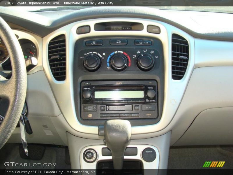 Bluestone Metallic / Ash Gray 2007 Toyota Highlander V6 4WD