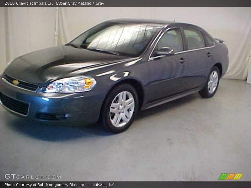 Cyber Gray Metallic / Gray 2010 Chevrolet Impala LT