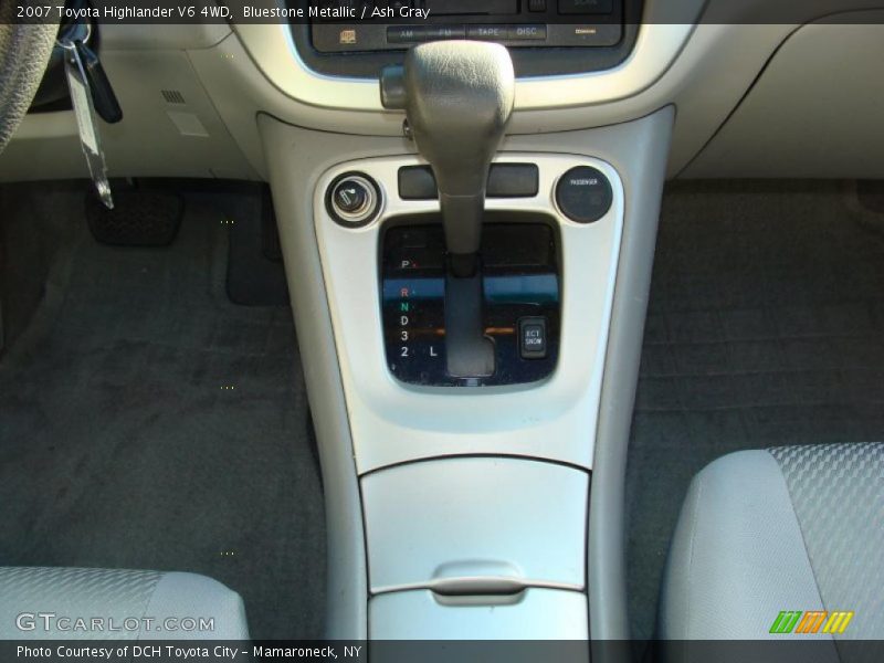 Bluestone Metallic / Ash Gray 2007 Toyota Highlander V6 4WD