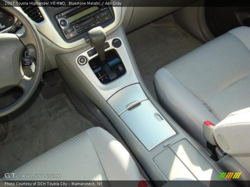 Bluestone Metallic / Ash Gray 2007 Toyota Highlander V6 4WD