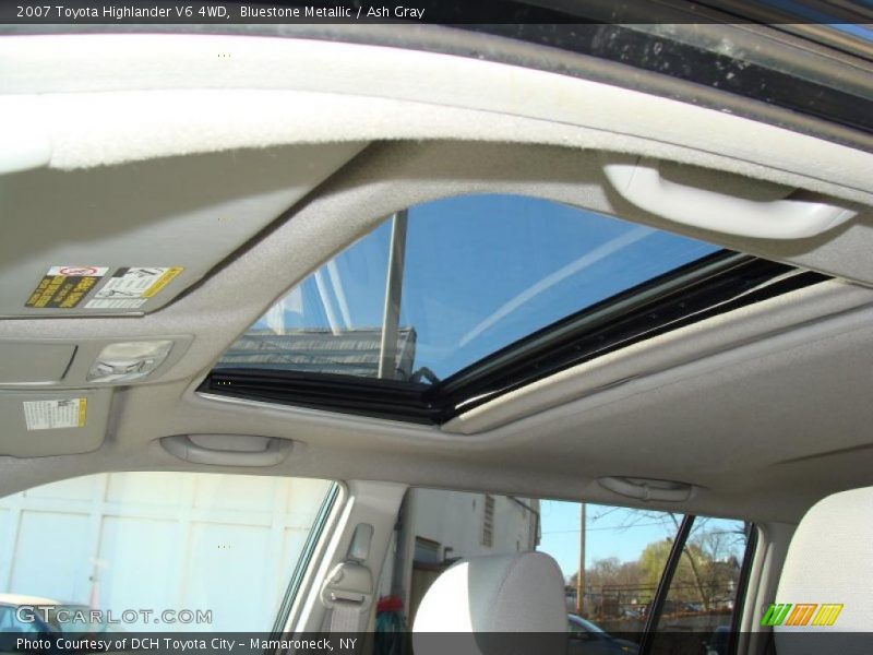 Bluestone Metallic / Ash Gray 2007 Toyota Highlander V6 4WD