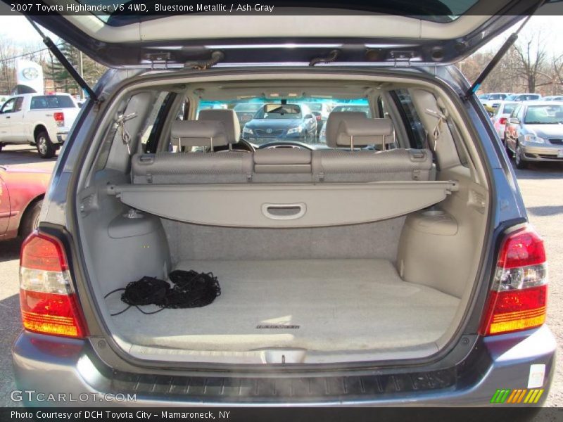 Bluestone Metallic / Ash Gray 2007 Toyota Highlander V6 4WD