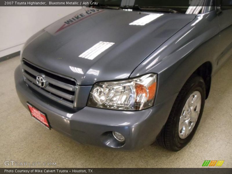 Bluestone Metallic / Ash Gray 2007 Toyota Highlander