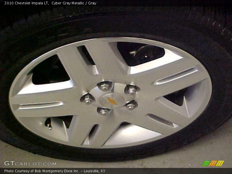 Cyber Gray Metallic / Gray 2010 Chevrolet Impala LT