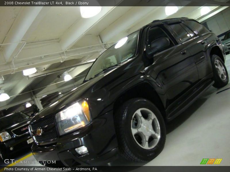 Black / Ebony 2008 Chevrolet TrailBlazer LT 4x4
