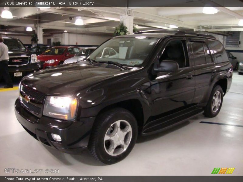 Black / Ebony 2008 Chevrolet TrailBlazer LT 4x4